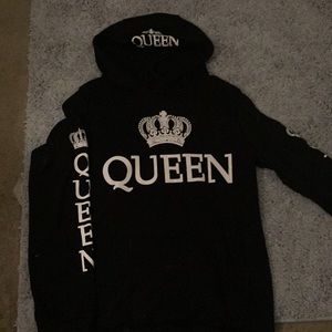 A queen hoodie